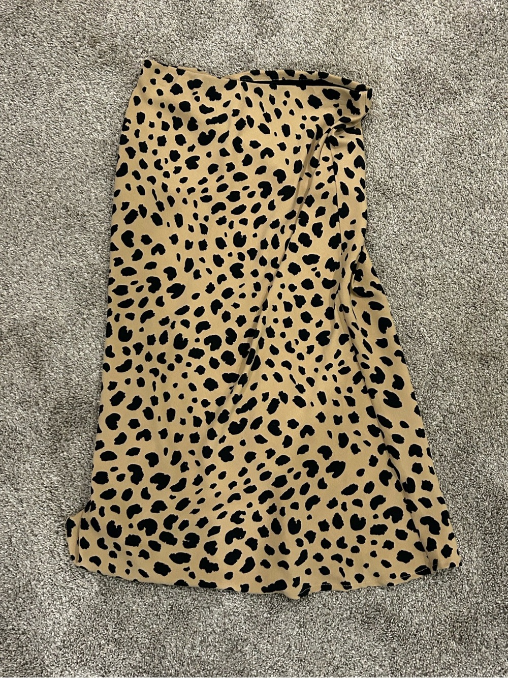 Rachel Zoe Leopard Midi Skirt